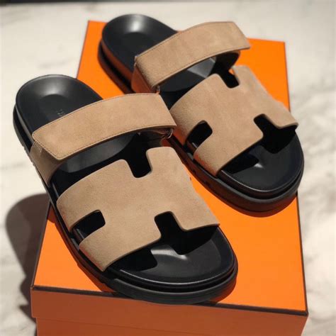 suede hermes sandals|hermes sandals for men.